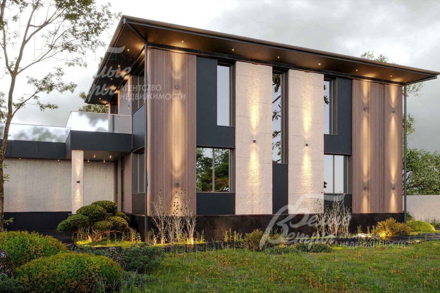 2-этажный коттедж 240 м² без отделки