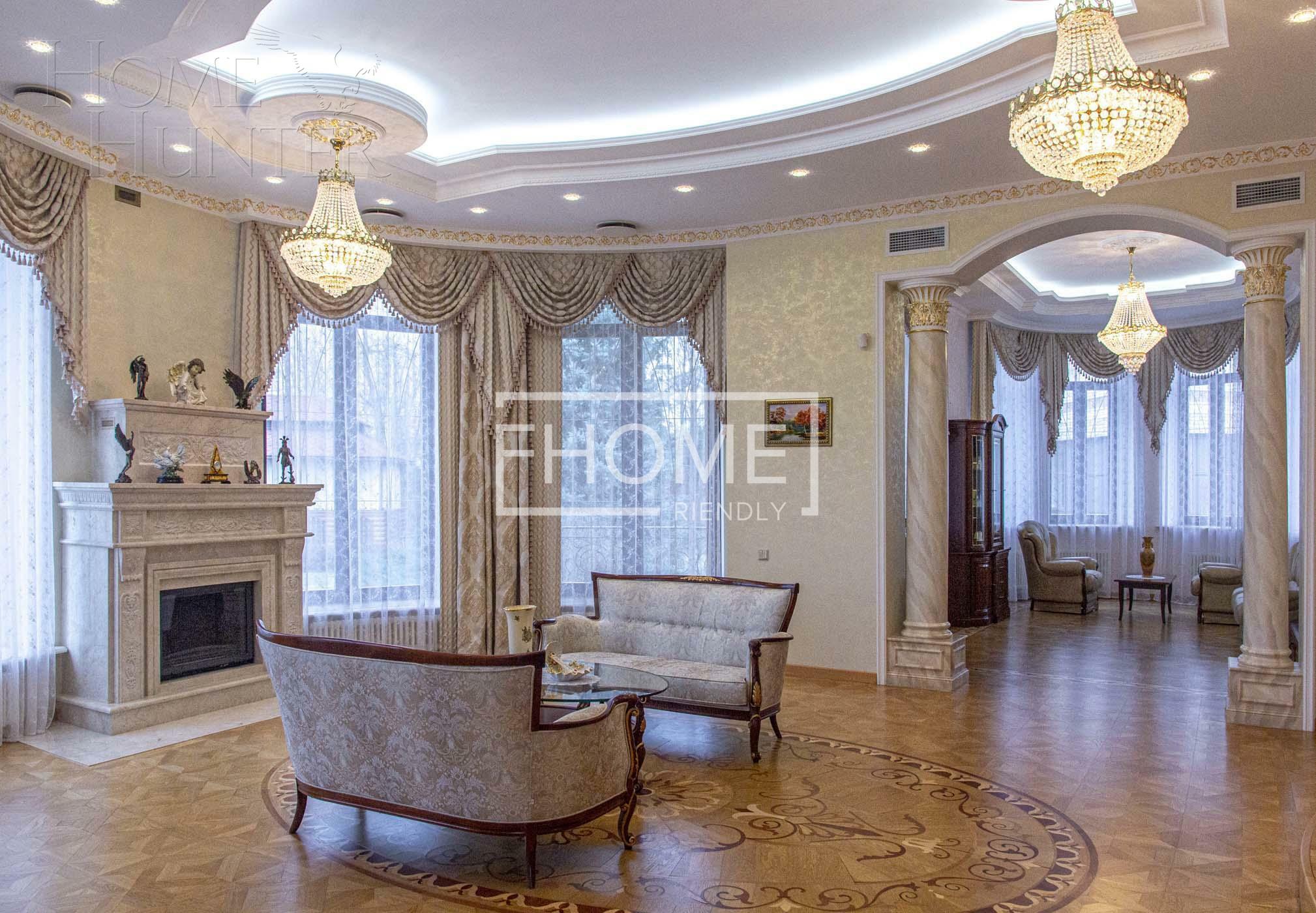 2-этажный коттедж 1 200 м² с отделкой