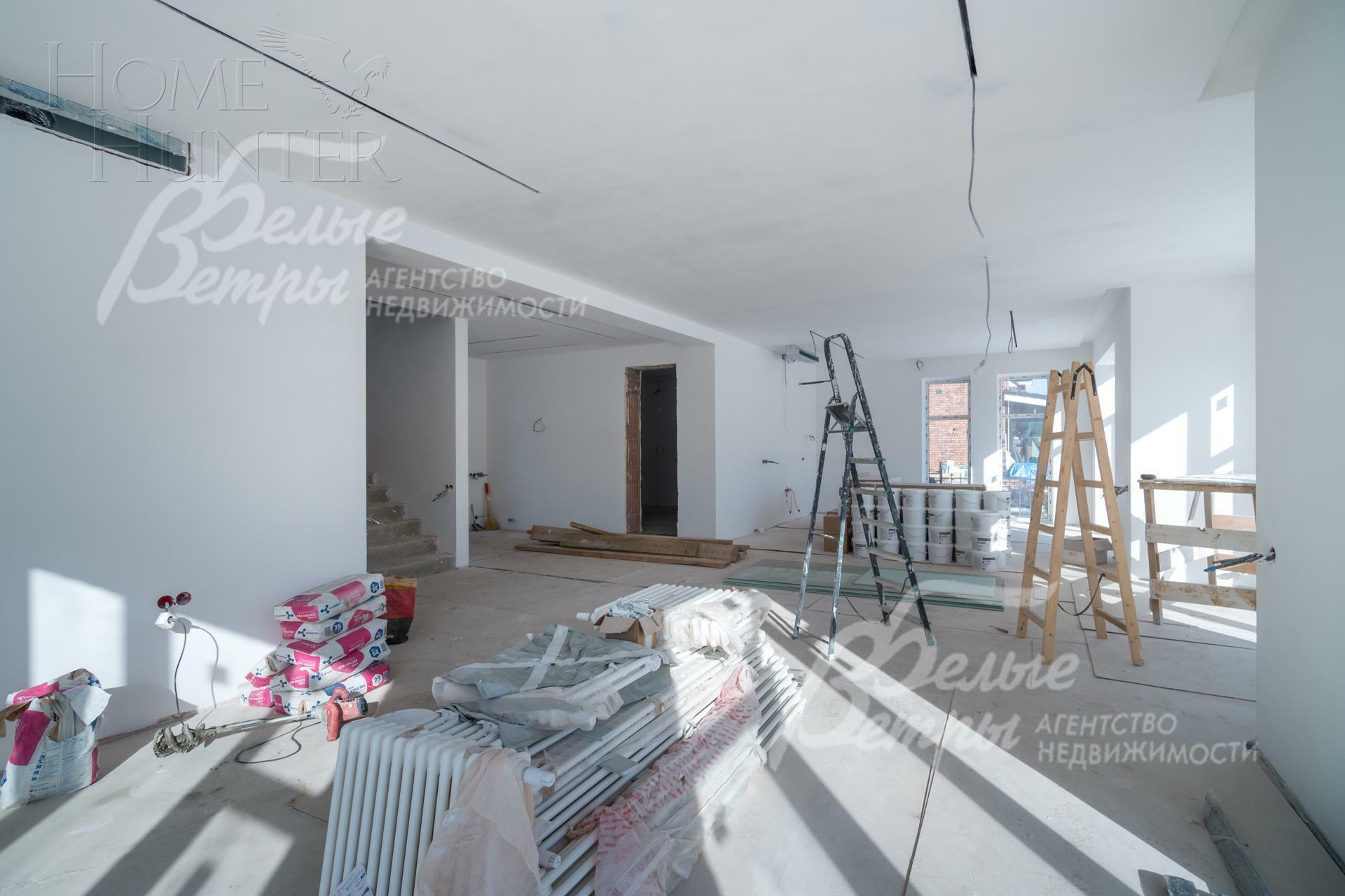 2-этажный коттедж 315 м² без отделки