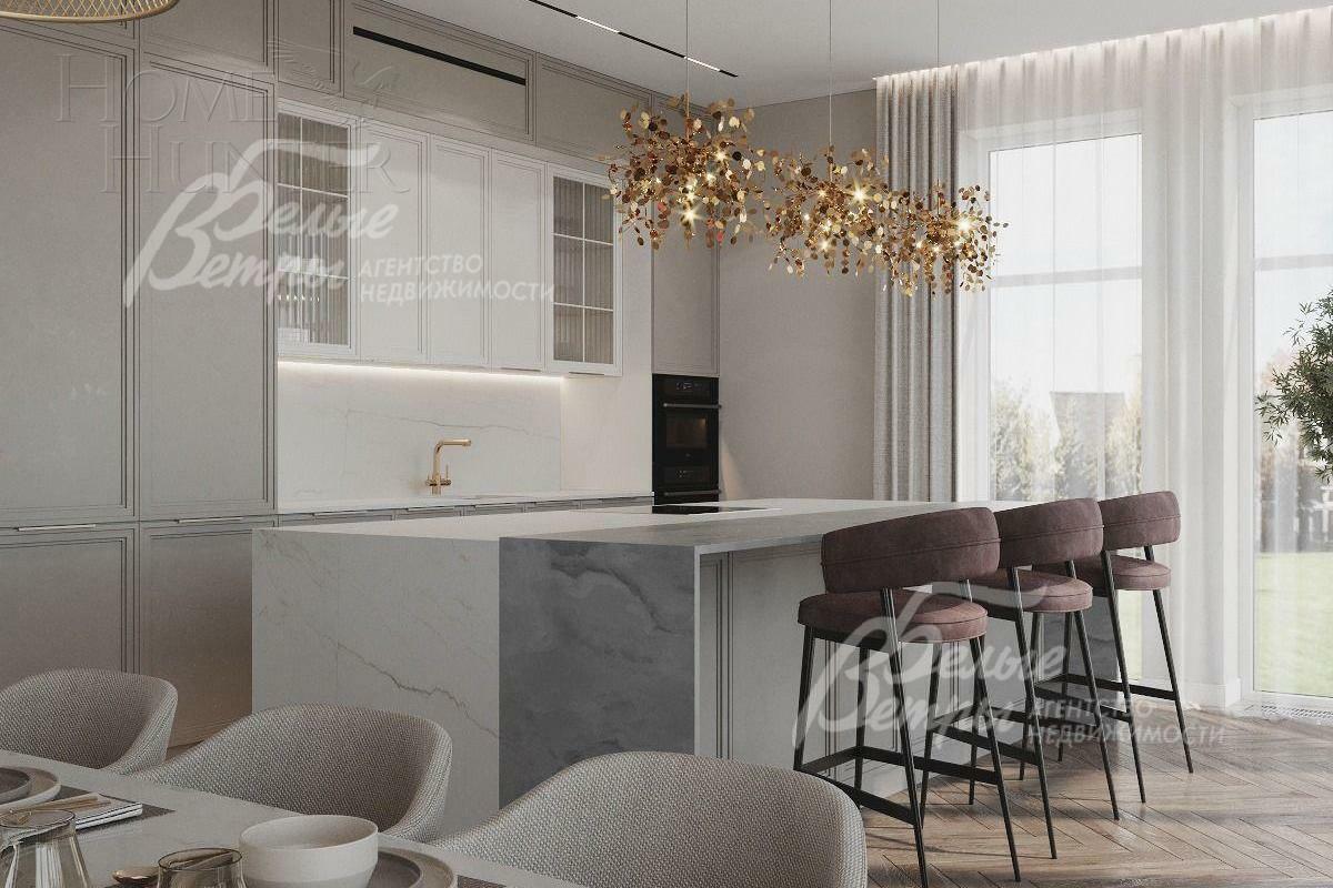 2-этажный коттедж 315 м² без отделки