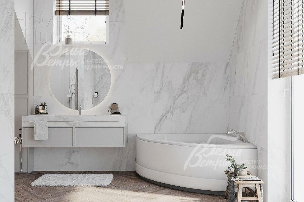 2-этажный коттедж 315 м² без отделки