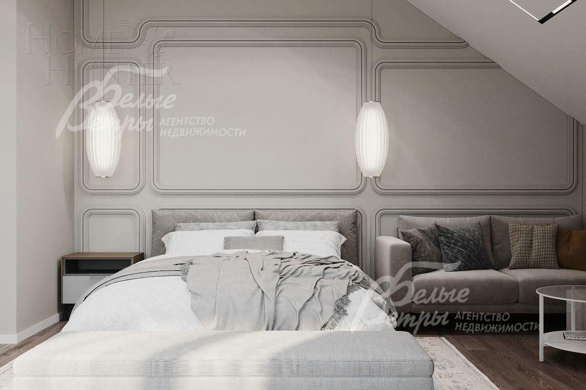 2-этажный коттедж 315 м² без отделки