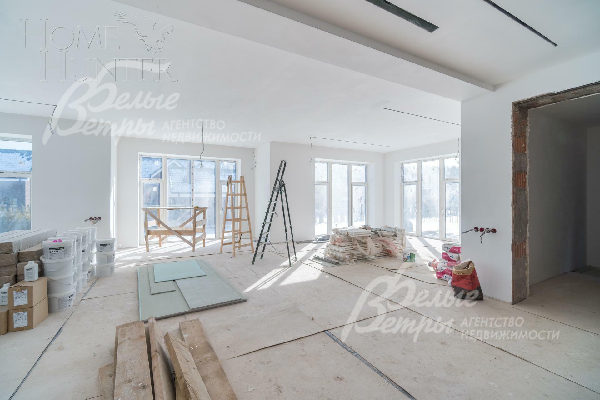 2-этажный коттедж 315 м² без отделки