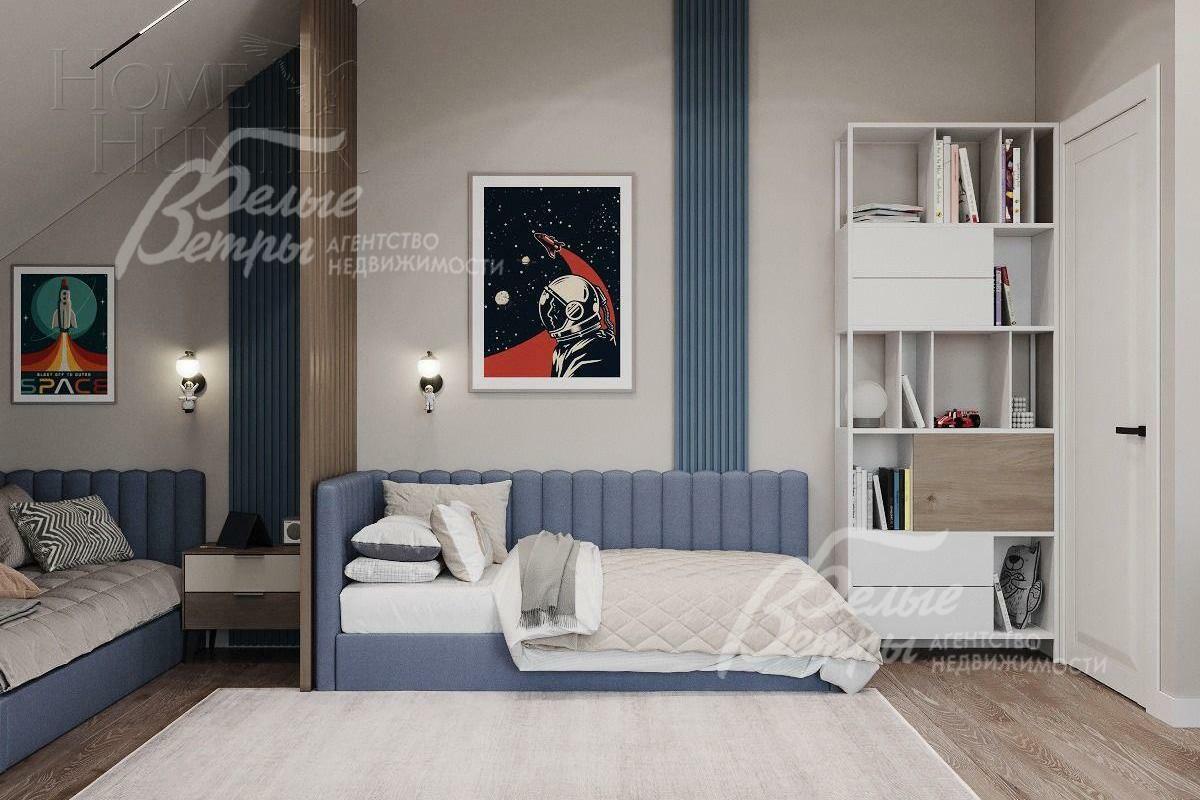 2-этажный коттедж 315 м² без отделки