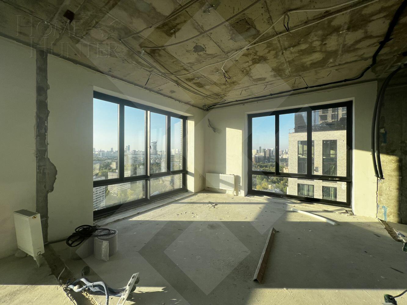 4-КОМН. КВАРТИРА БЕЗ ОТДЕЛКИ 126 М² НА 22 ЭТАЖЕ