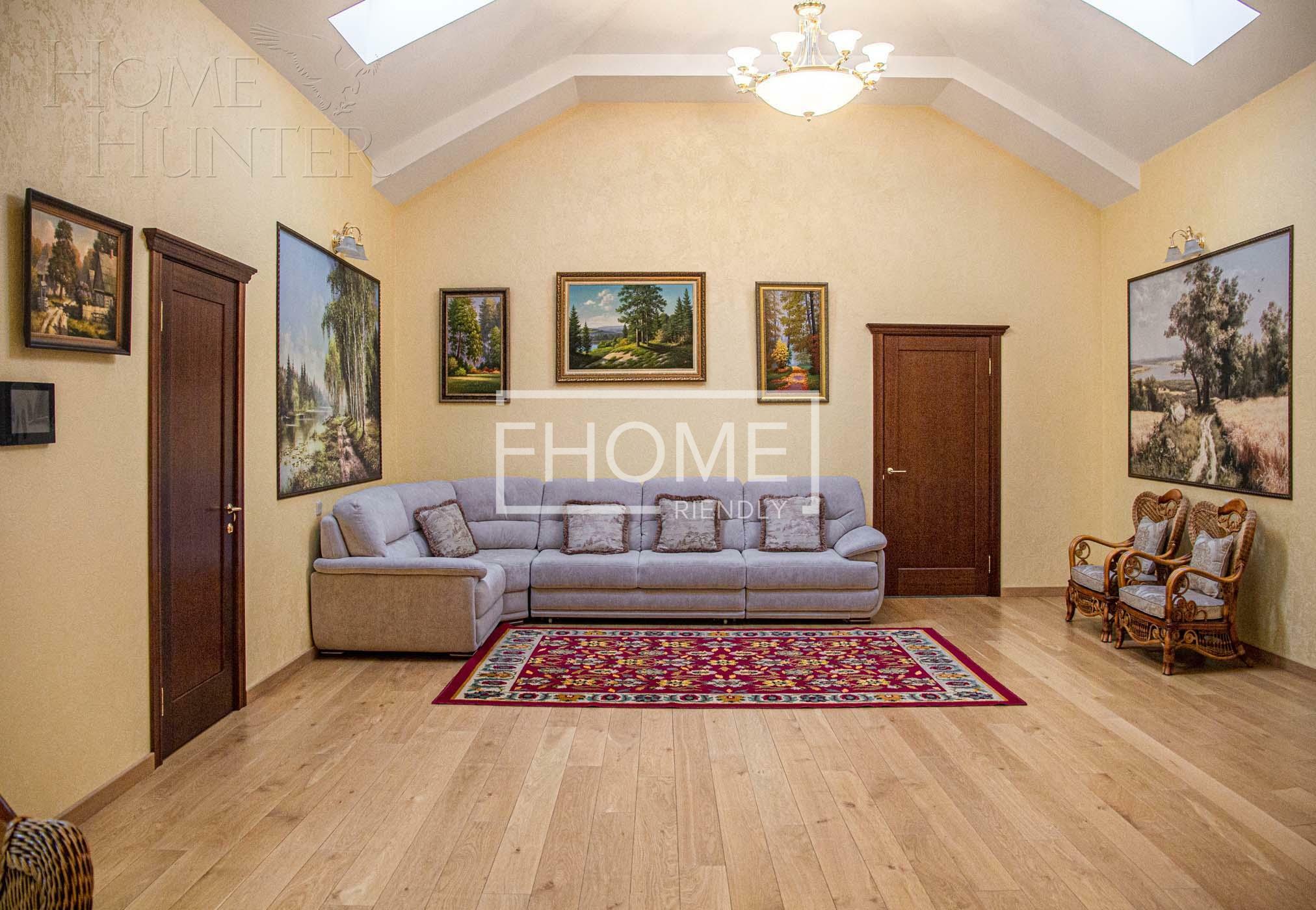 2-этажный коттедж 1 200 м² с отделкой