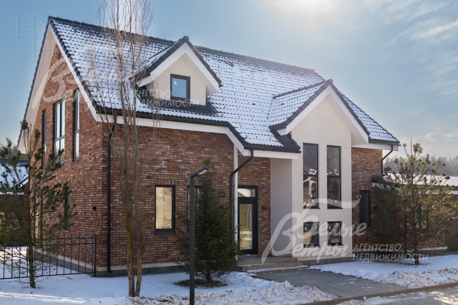 2-этажный коттедж 315 м² без отделки