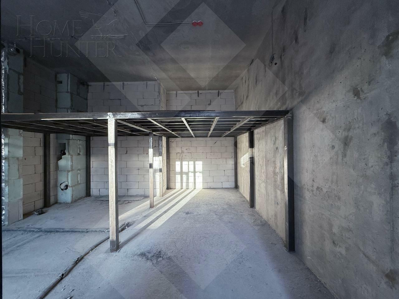 2-УРОВНЕВЫЕ АПАРТАМЕНТЫ БЕЗ ОТДЕЛКИ 68.4 М² НА 1 ЭТАЖЕ