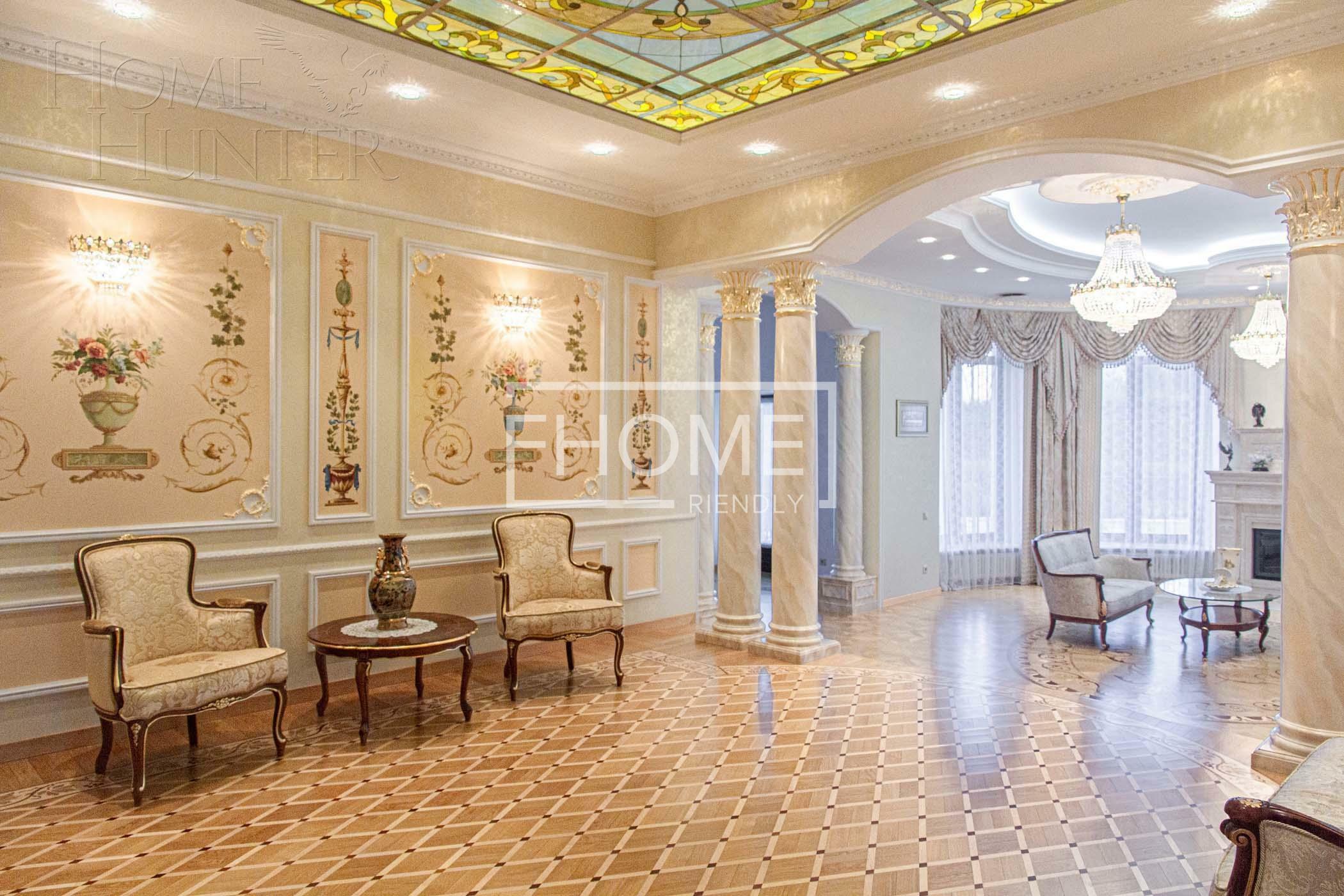 2-этажный коттедж 1 200 м² с отделкой