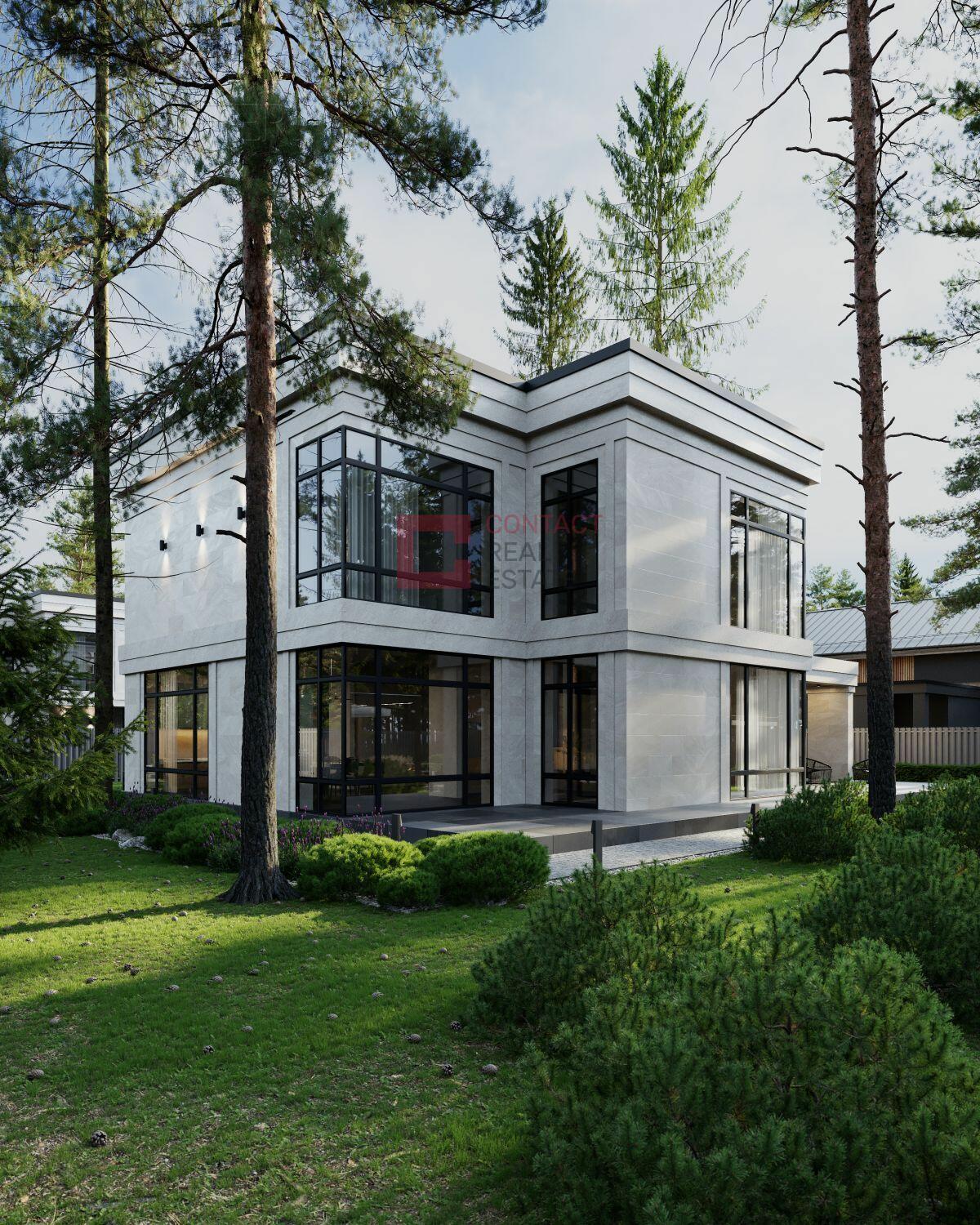 2-этажный коттедж 520 м² без отделки