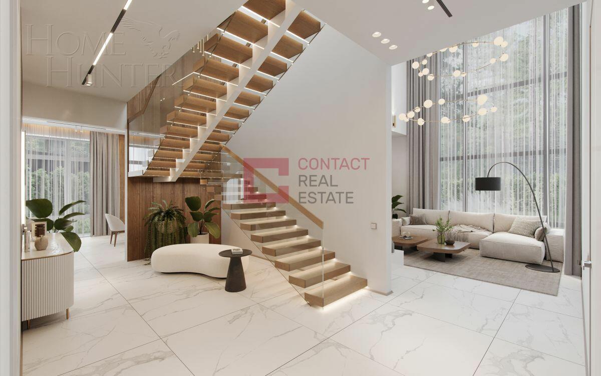 2-этажный коттедж 520 м² без отделки