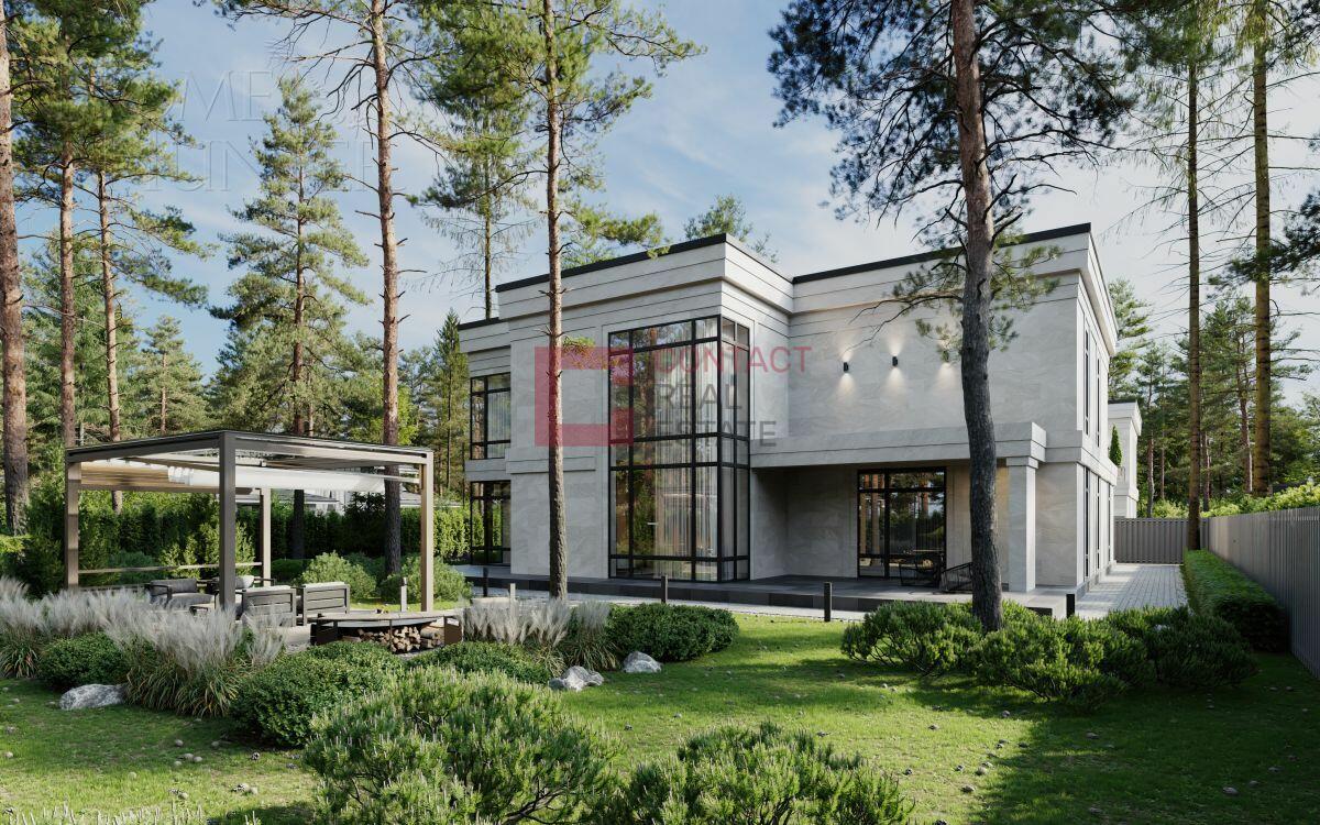 2-этажный коттедж 520 м² без отделки