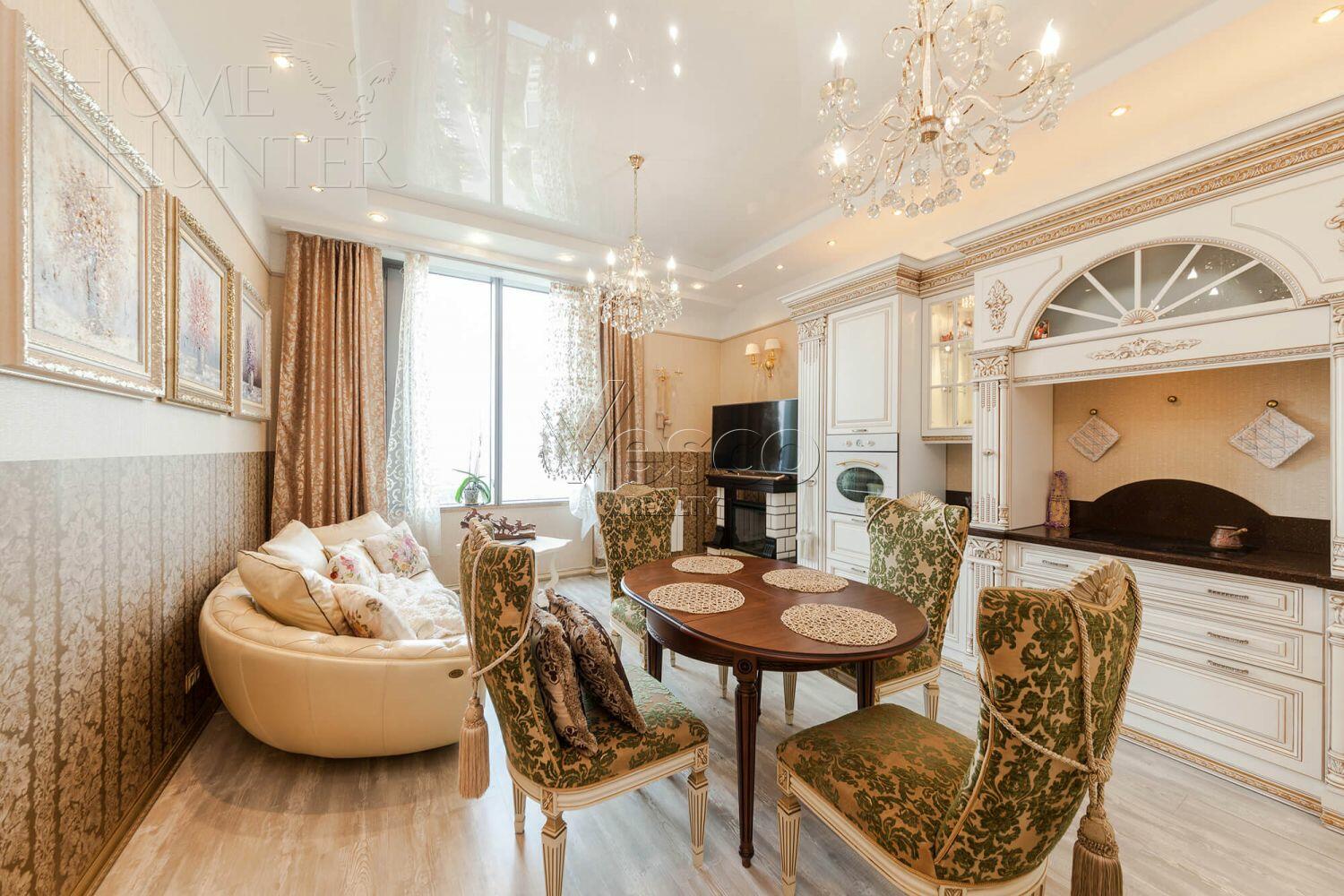 3-КОМН. КВАРТИРА С ОТДЕЛКОЙ 98.5 М² НА 30 ЭТАЖЕ