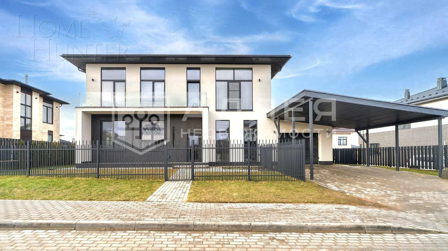 2-этажный коттедж 260 м² с отделкой