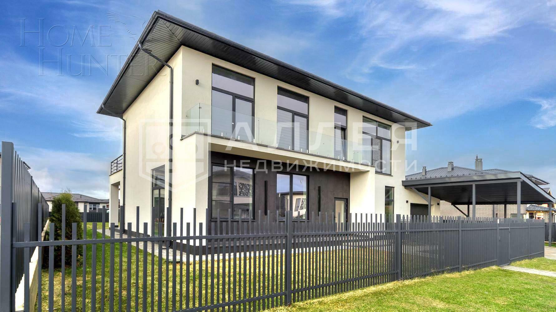 2-этажный коттедж 260 м² с отделкой