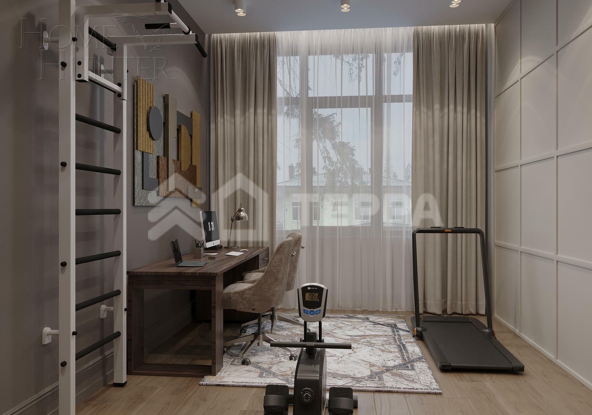 3-этажный коттедж 360 м² с отделкой