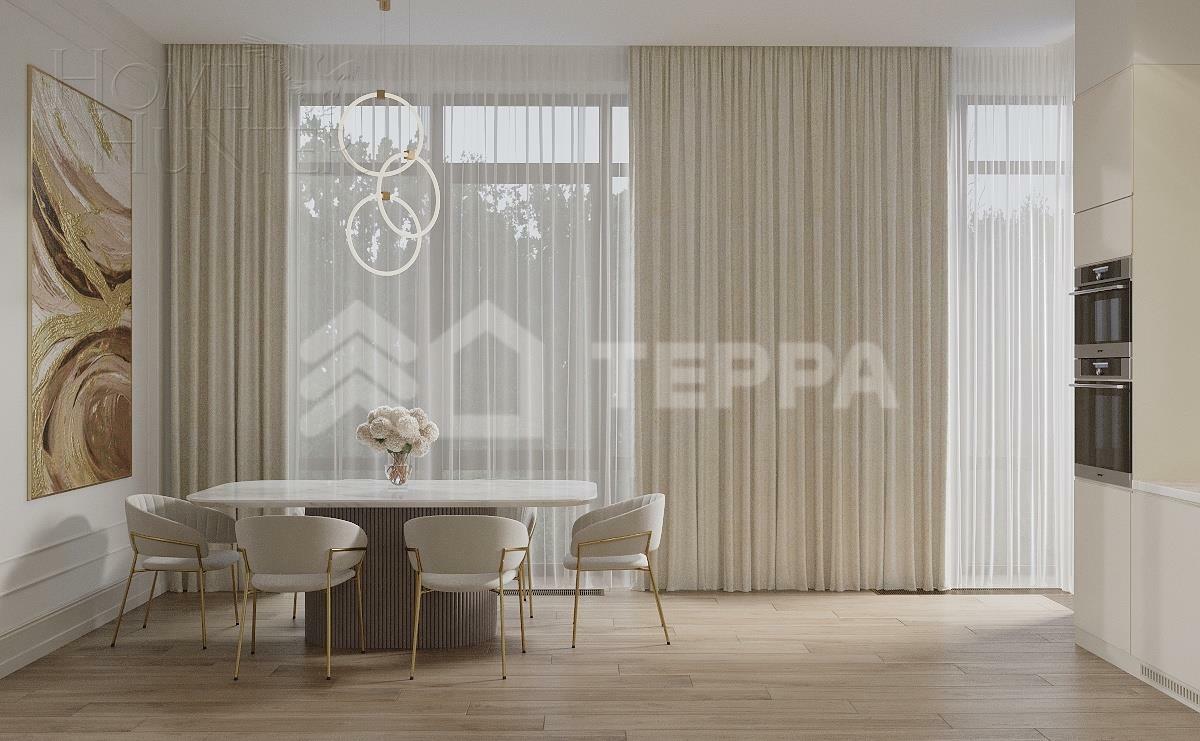 3-этажный коттедж 360 м² с отделкой