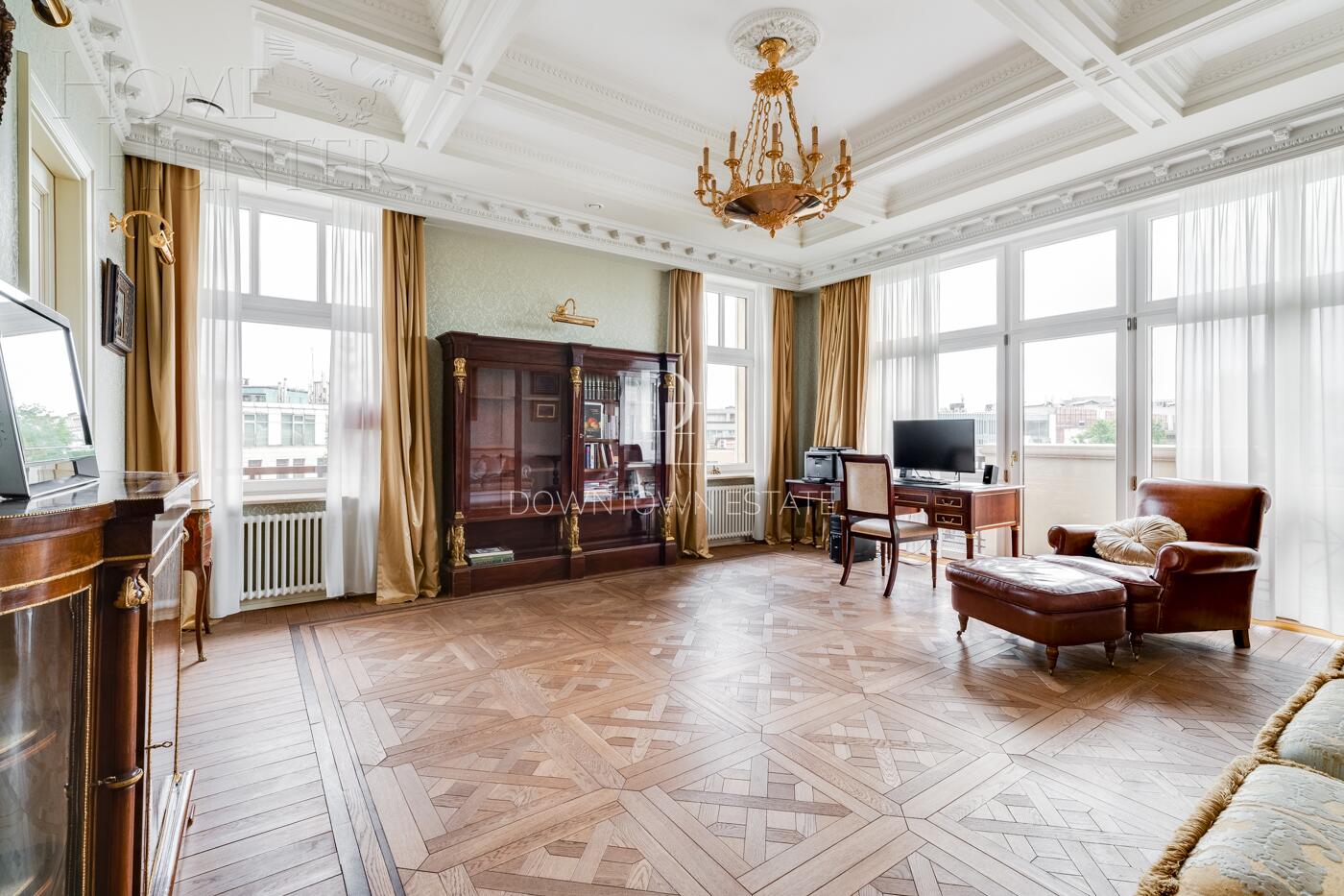 2-УРОВНЕВЫЙ ПЕНТХАУС С ОТДЕЛКОЙ 584 М² НА 5 ЭТАЖЕ