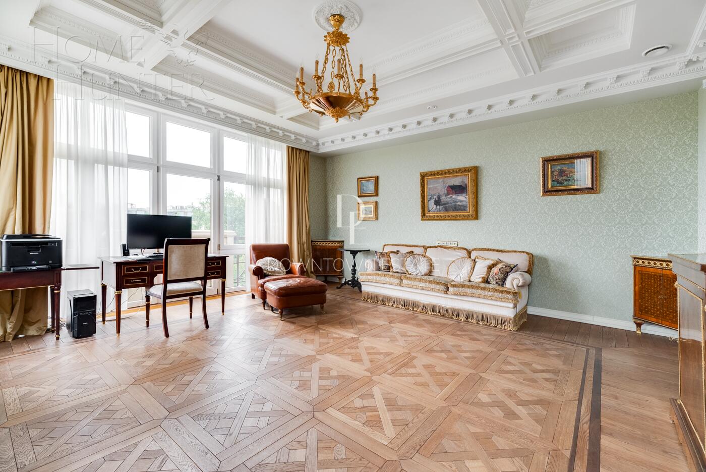 2-УРОВНЕВЫЙ ПЕНТХАУС С ОТДЕЛКОЙ 584 М² НА 5 ЭТАЖЕ