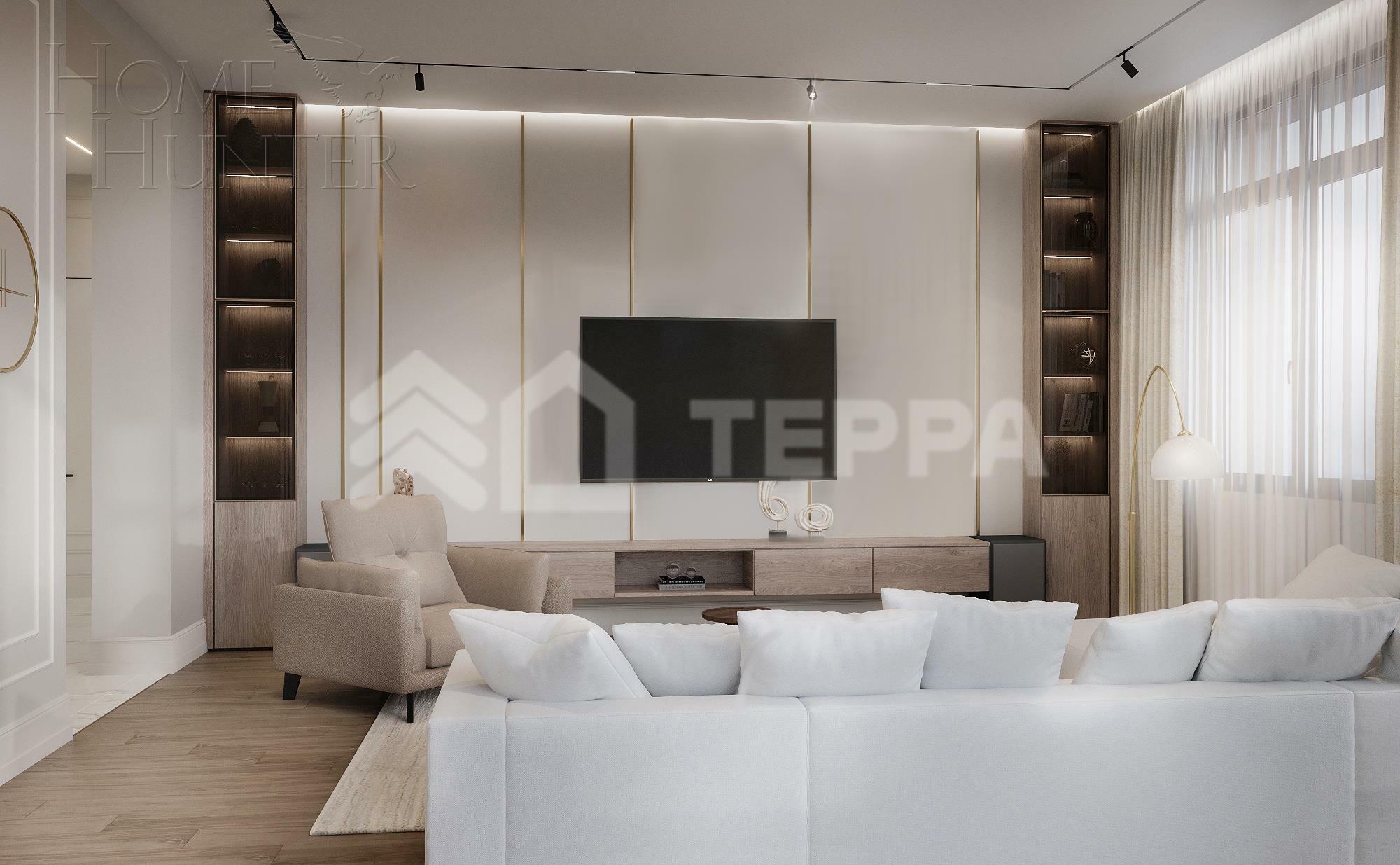 3-этажный коттедж 360 м² с отделкой