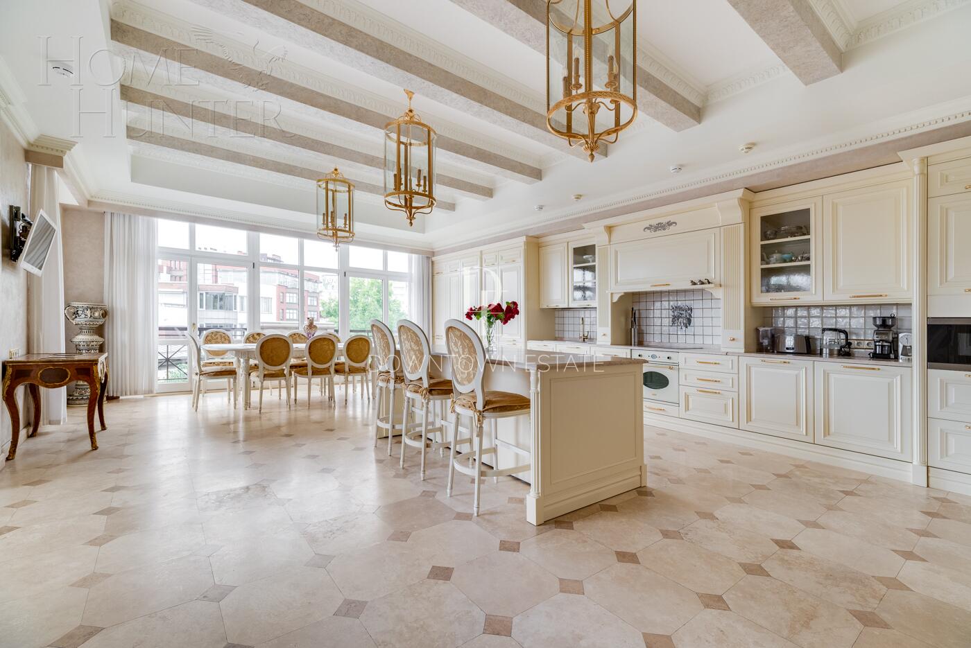 2-УРОВНЕВЫЙ ПЕНТХАУС С ОТДЕЛКОЙ 584 М² НА 5 ЭТАЖЕ