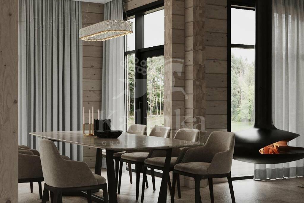 2-этажный коттедж 868 м² с отделкой