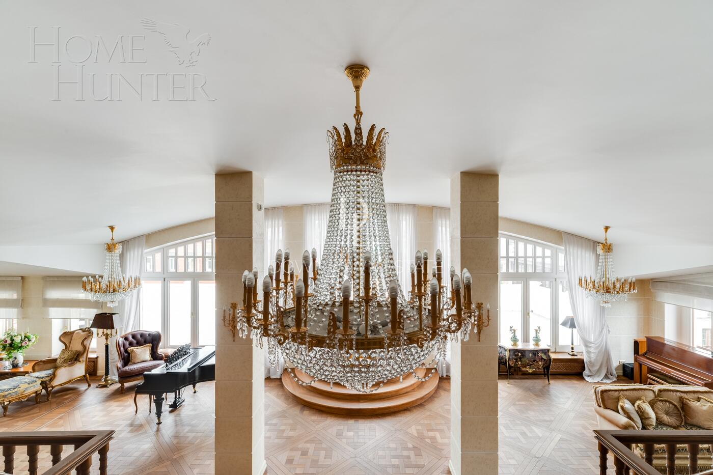 2-УРОВНЕВЫЙ ПЕНТХАУС С ОТДЕЛКОЙ 584 М² НА 5 ЭТАЖЕ