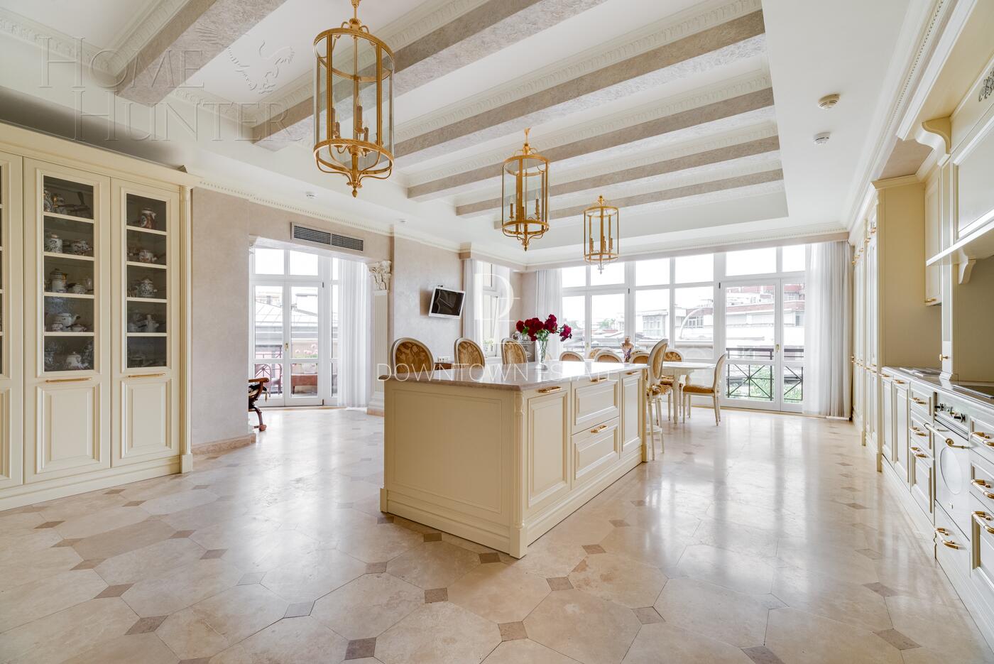 2-УРОВНЕВЫЙ ПЕНТХАУС С ОТДЕЛКОЙ 584 М² НА 5 ЭТАЖЕ