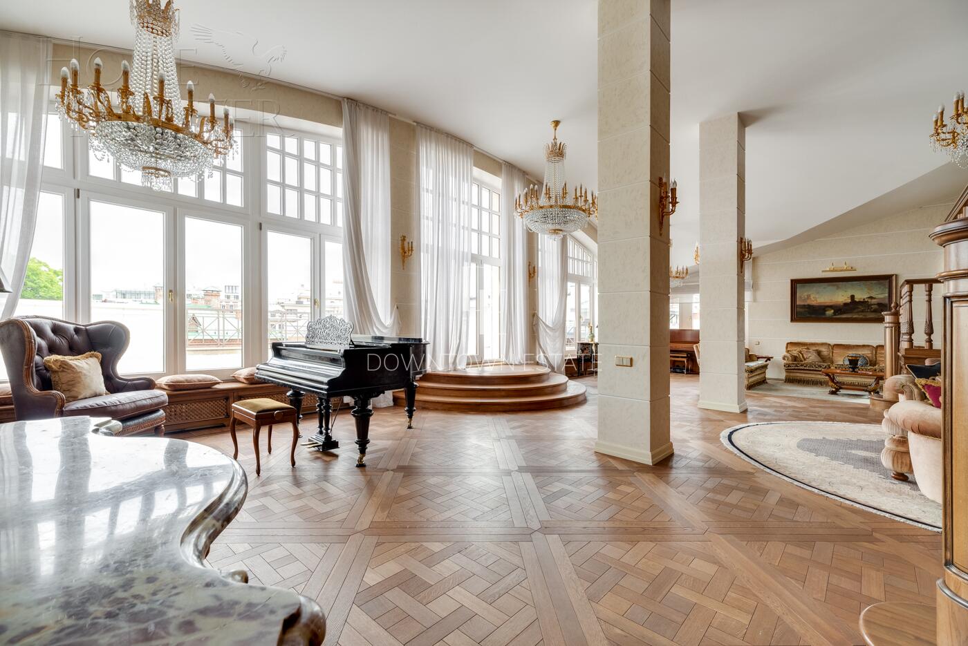 2-УРОВНЕВЫЙ ПЕНТХАУС С ОТДЕЛКОЙ 584 М² НА 5 ЭТАЖЕ