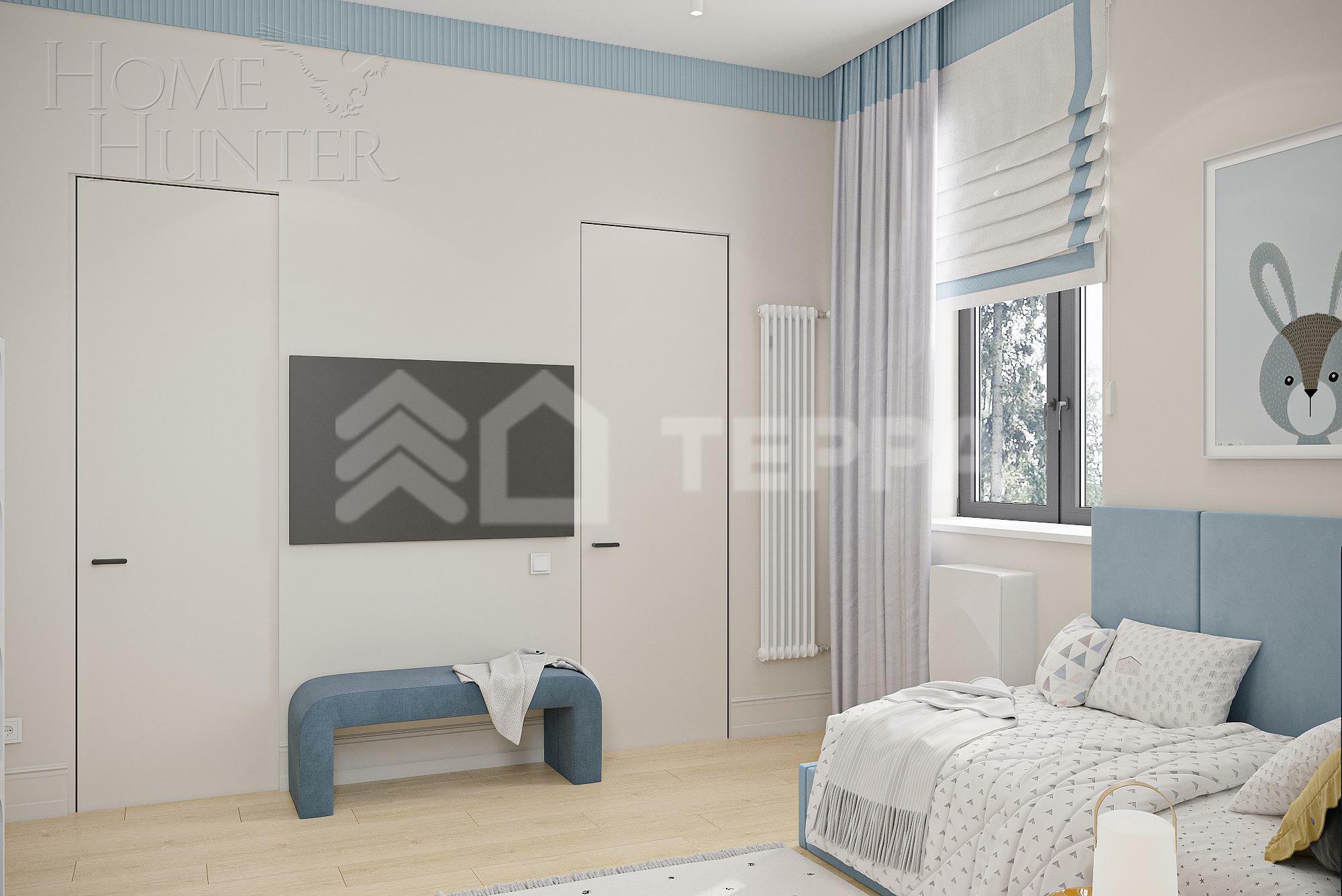 3-этажный коттедж 360 м² с отделкой