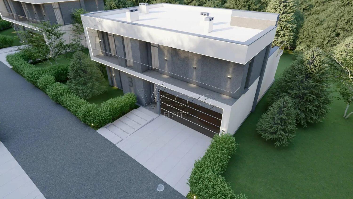 2-этажный коттедж 347 м² без отделки