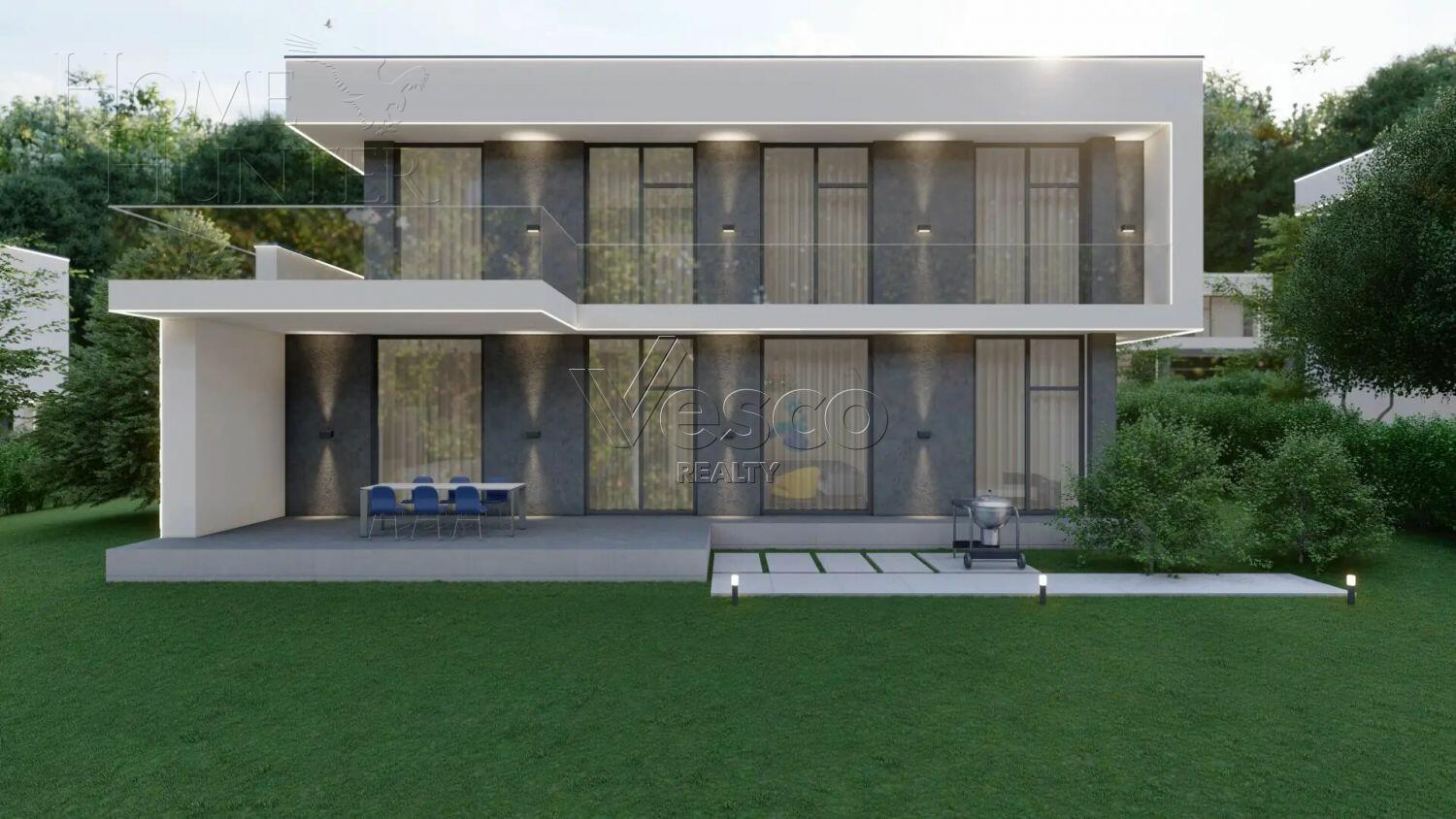 2-этажный коттедж 347 м² без отделки