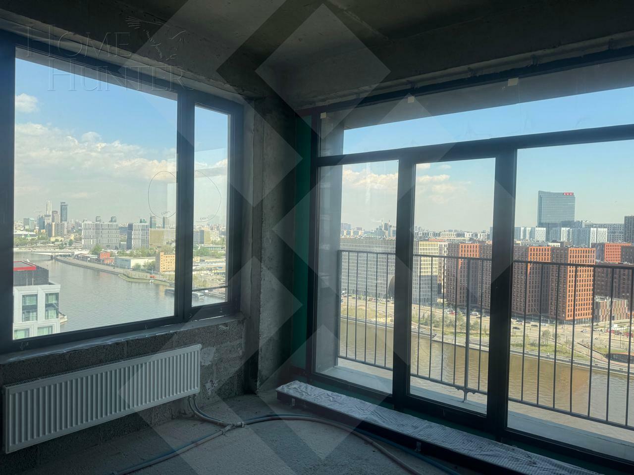 3-КОМН. АПАРТАМЕНТЫ БЕЗ ОТДЕЛКИ 80 М² НА 18 ЭТАЖЕ