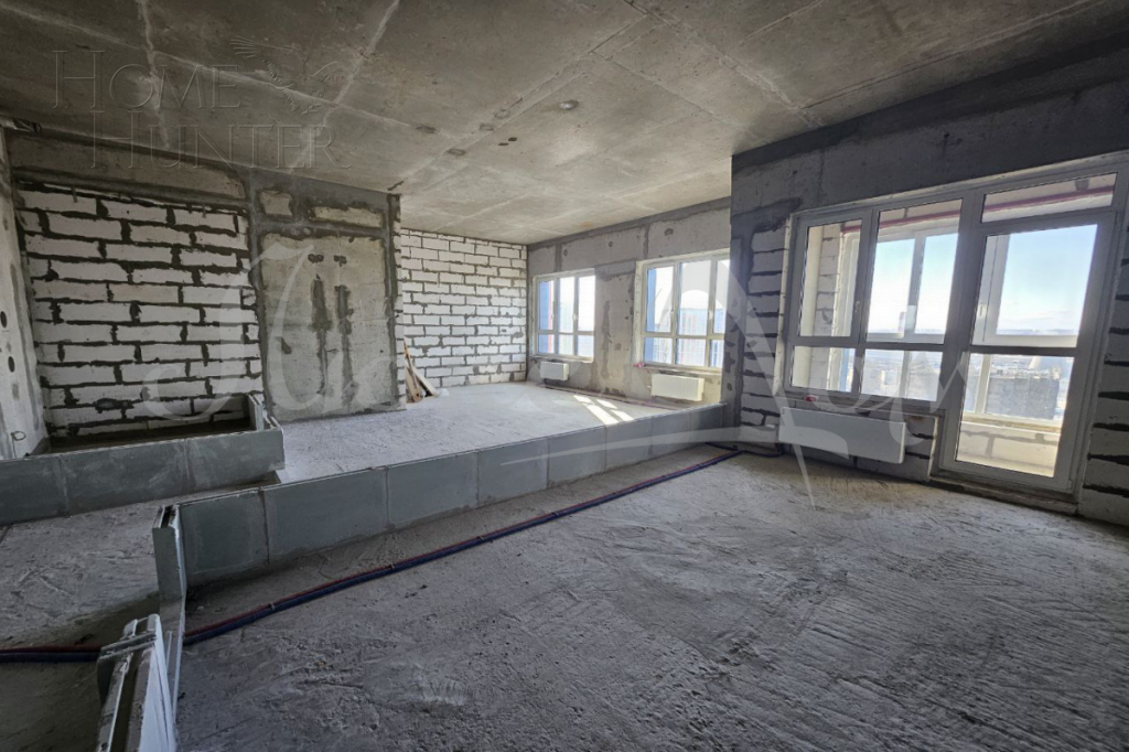 2-КОМН. КВАРТИРА БЕЗ ОТДЕЛКИ 59.7 М² НА 35 ЭТАЖЕ