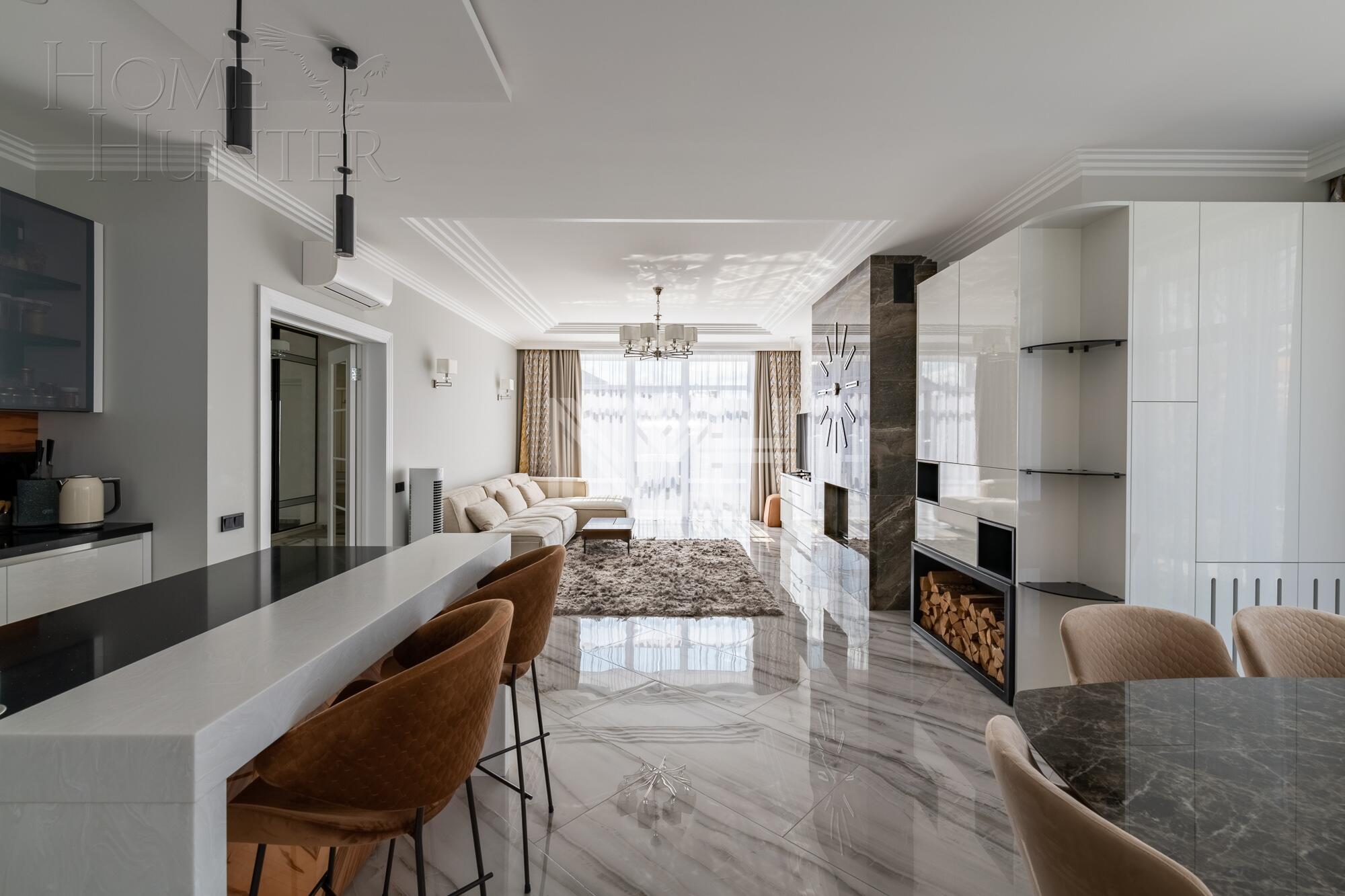 3-этажный коттедж 630 м² с отделкой