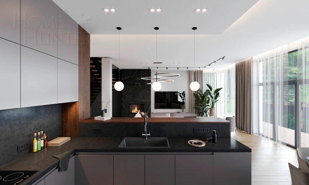 2-этажный коттедж 306 м² без отделки