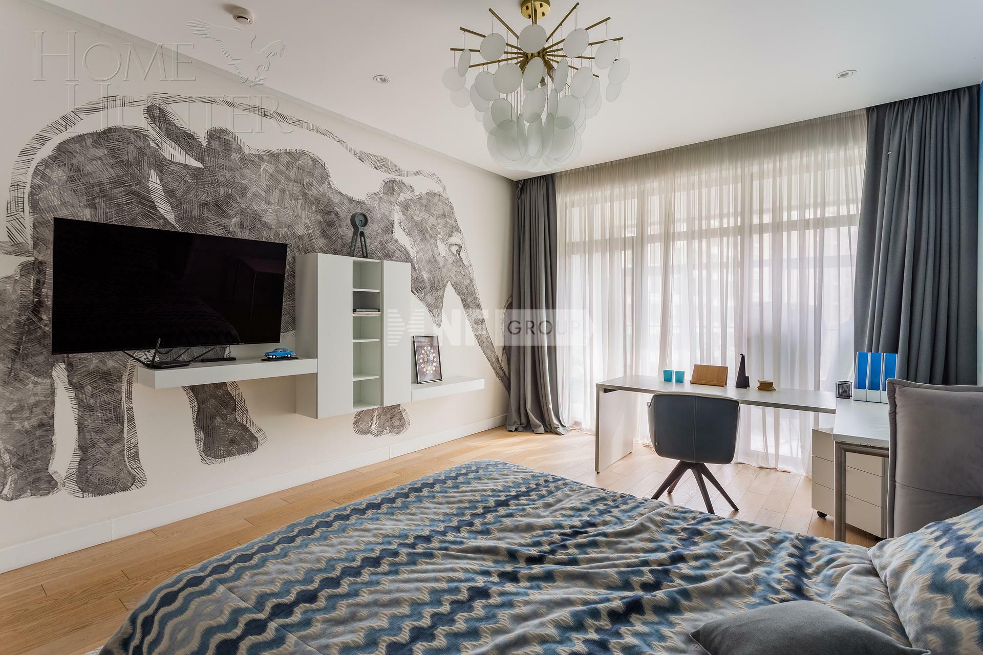 3-КОМН. КВАРТИРА С ОТДЕЛКОЙ 142.1 М² НА 3 ЭТАЖЕ