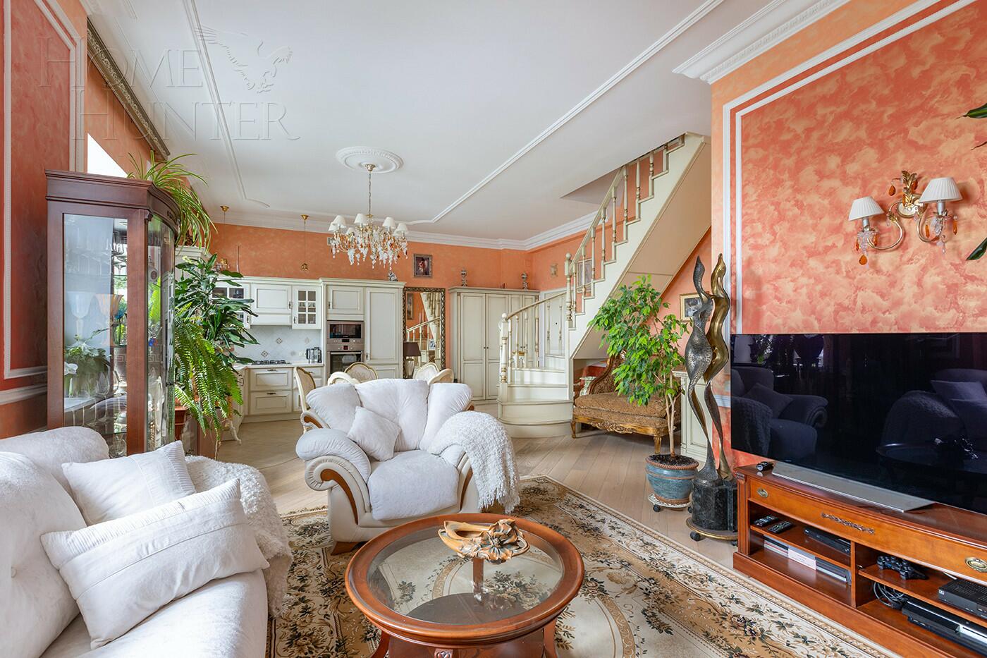 2-УРОВНЕВАЯ КВАРТИРА С ОТДЕЛКОЙ 129.3 М² НА 7 ЭТАЖЕ