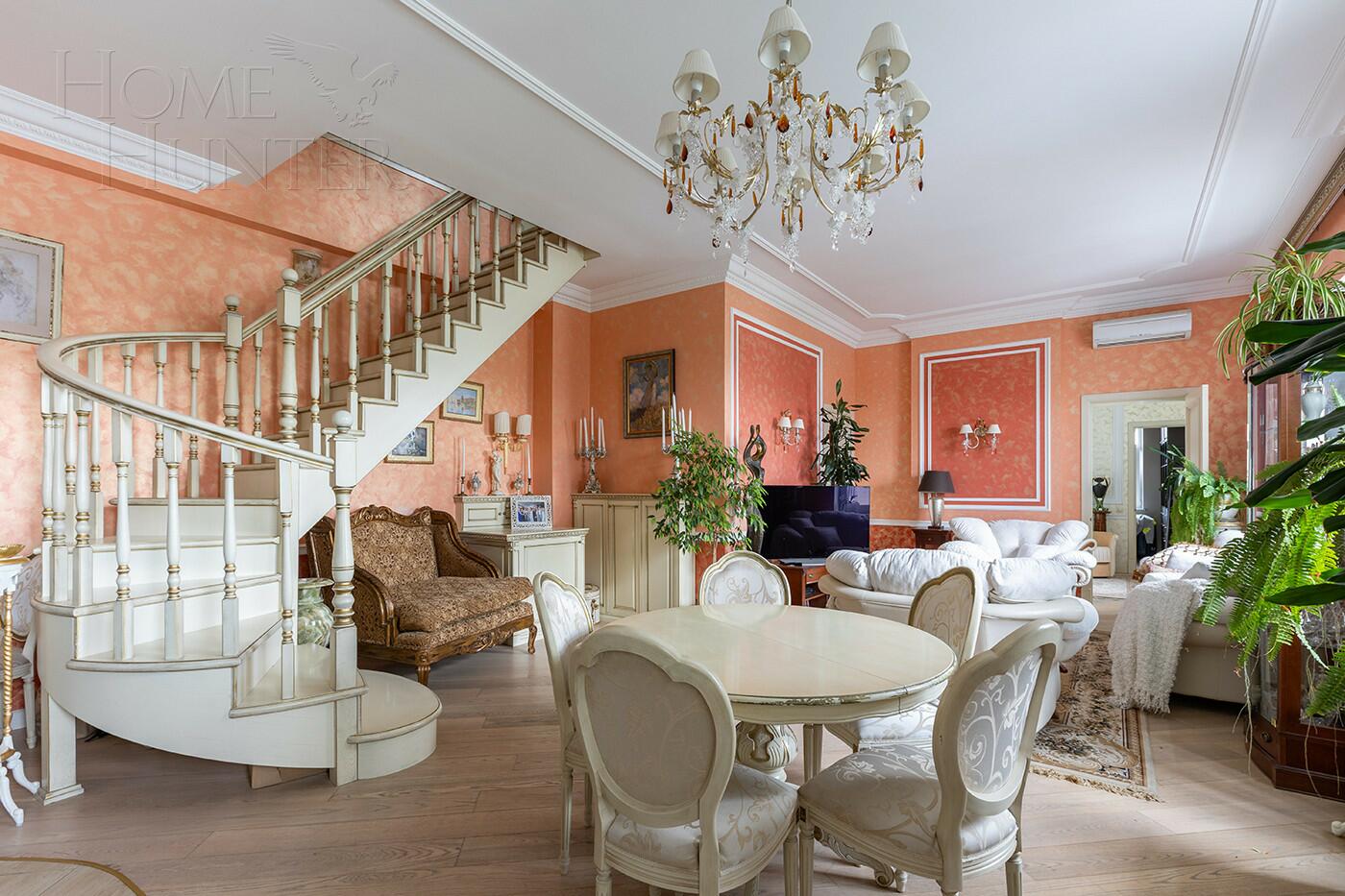 2-УРОВНЕВАЯ КВАРТИРА С ОТДЕЛКОЙ 129.3 М² НА 7 ЭТАЖЕ