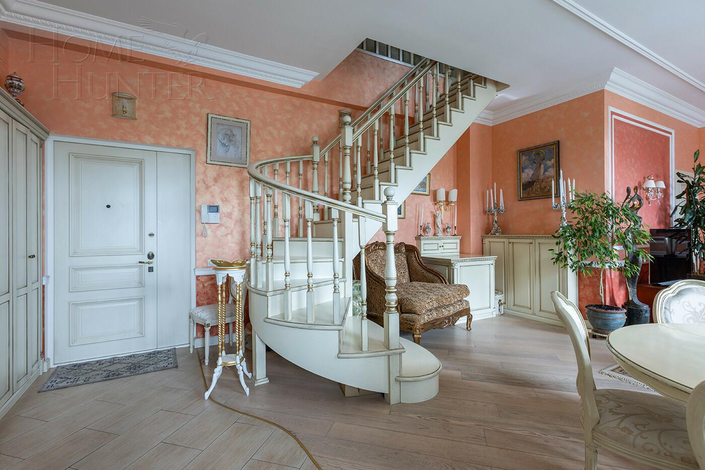 2-УРОВНЕВАЯ КВАРТИРА С ОТДЕЛКОЙ 129.3 М² НА 7 ЭТАЖЕ