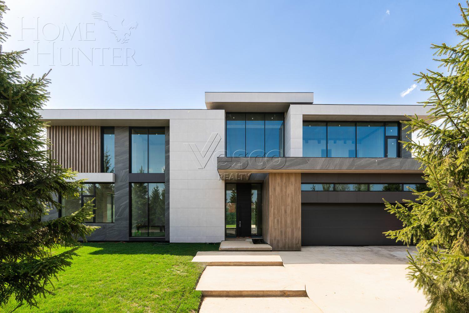 2-этажный коттедж 891 м² без отделки