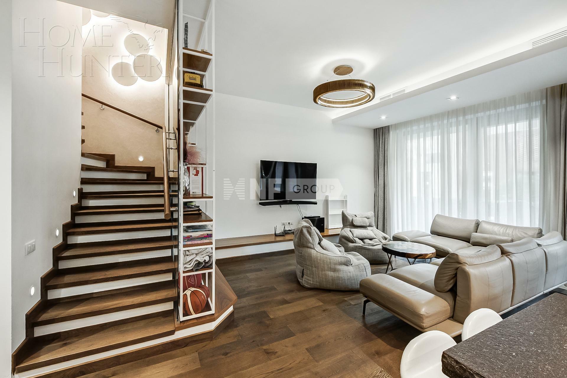 2-УРОВНЕВЫЙ ТАУНХАУС С ОТДЕЛКОЙ 236 М² НА 1 ЭТАЖЕ