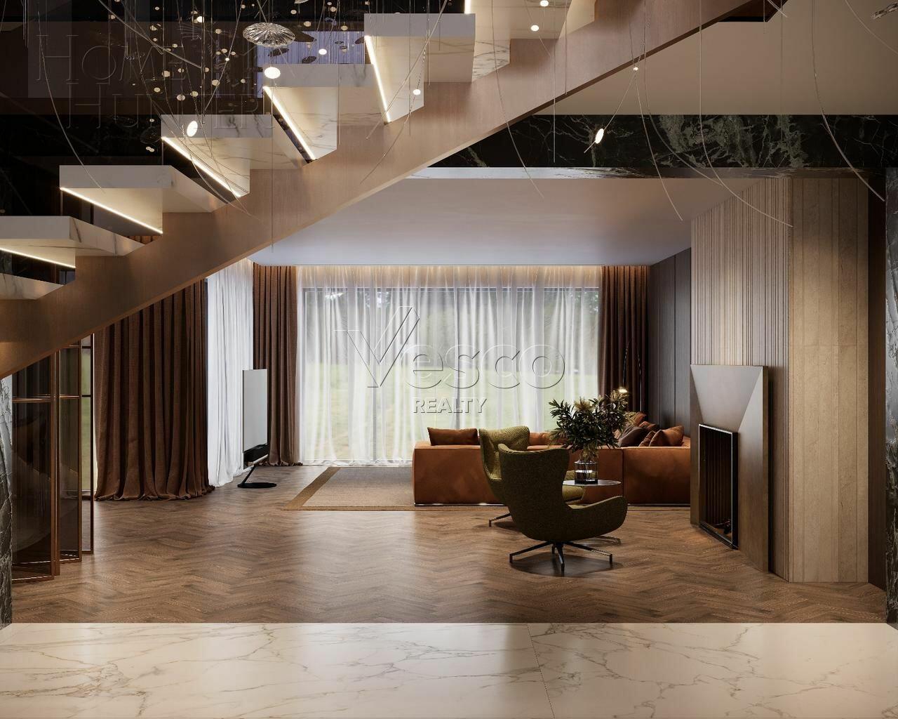 2-этажный коттедж 1 596 м² без отделки