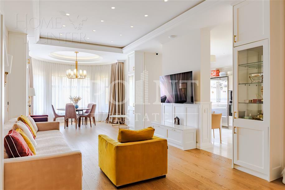 3-УРОВНЕВАЯ КВАРТИРА С ОТДЕЛКОЙ 248 М² НА 2 ЭТАЖЕ