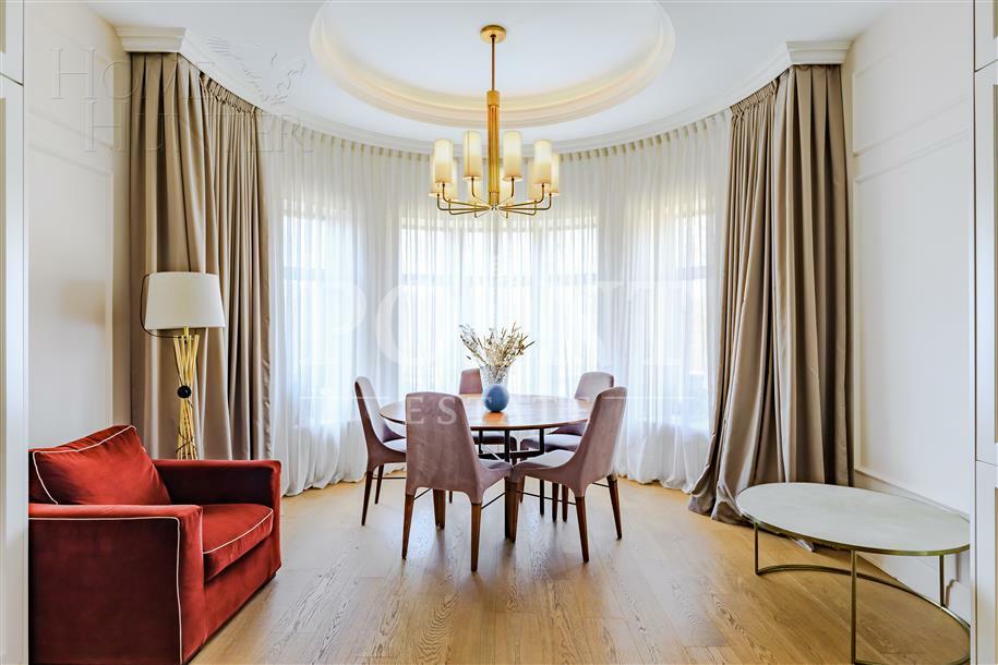 3-УРОВНЕВАЯ КВАРТИРА С ОТДЕЛКОЙ 248 М² НА 2 ЭТАЖЕ