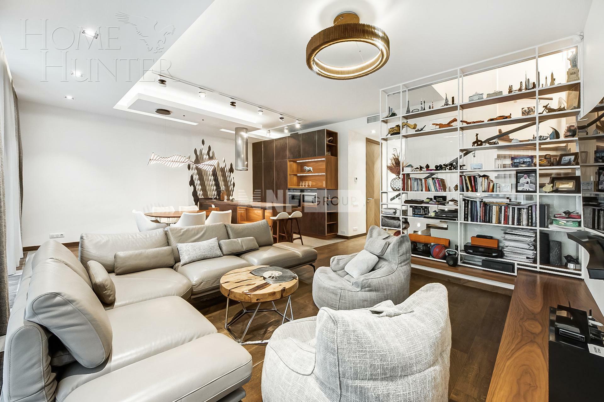 2-УРОВНЕВЫЙ ТАУНХАУС С ОТДЕЛКОЙ 236 М² НА 1 ЭТАЖЕ