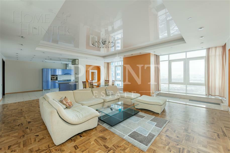 4-КОМН. КВАРТИРА С ОТДЕЛКОЙ 220 М² НА 25 ЭТАЖЕ