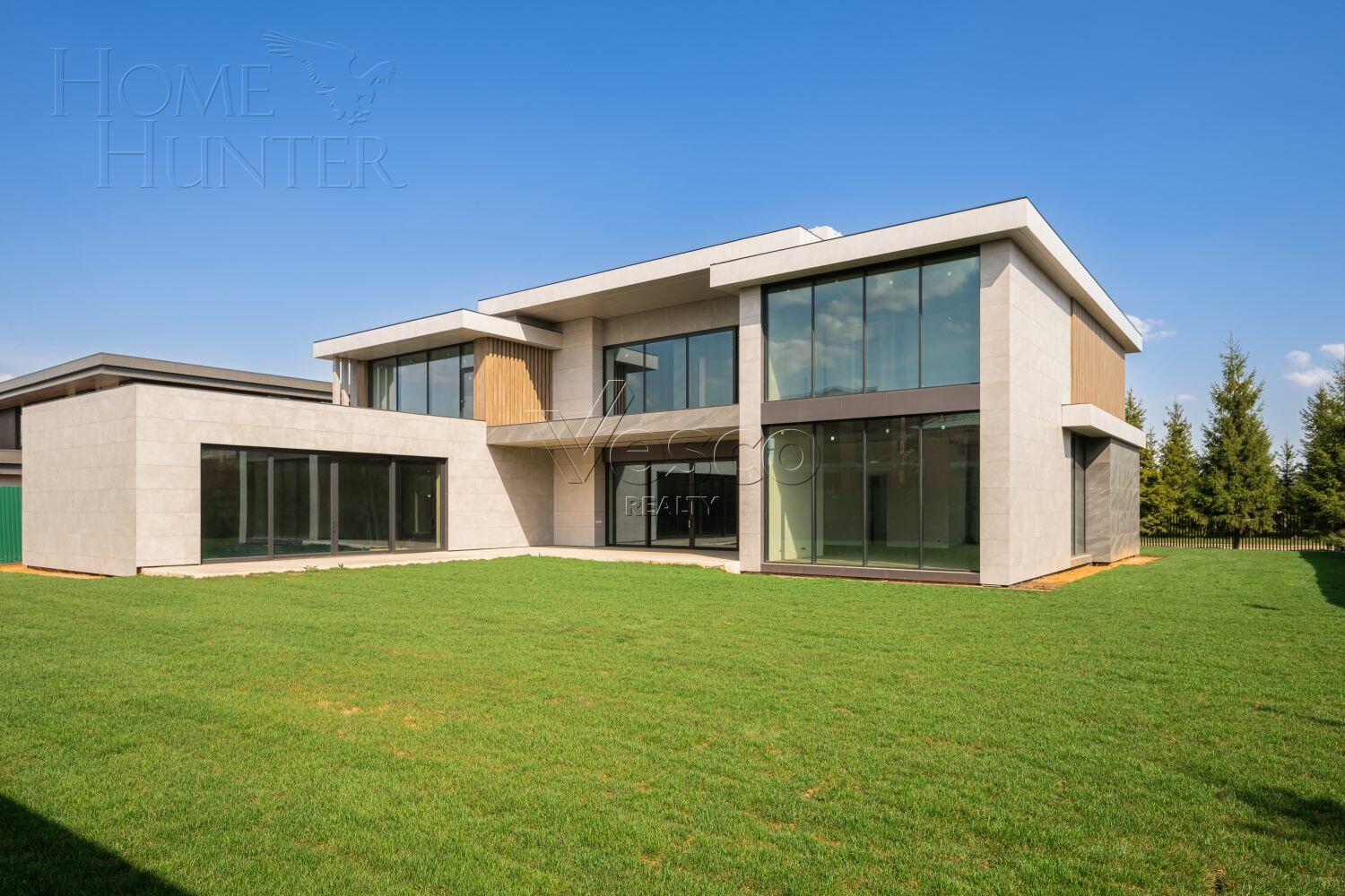 2-этажный коттедж 891 м² без отделки