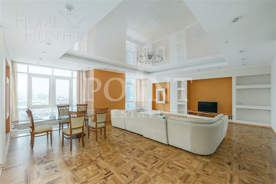 4-КОМН. КВАРТИРА С ОТДЕЛКОЙ 220 М² НА 25 ЭТАЖЕ