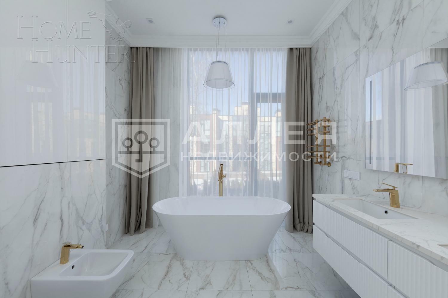 4-этажный таунхаус 278 м² с отделкой